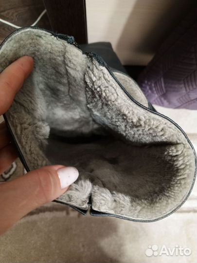 Сапоги зимние женские 39 маломерят