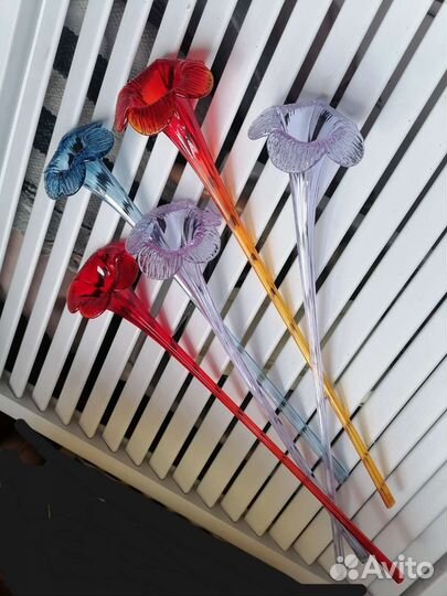 СССР /Цветы цветное стекло