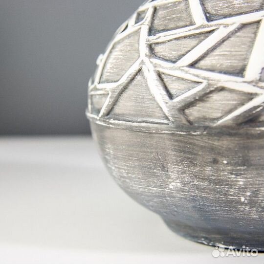 Настольная лампа 'Ева' Е14 40Вт черный 20х20х33см