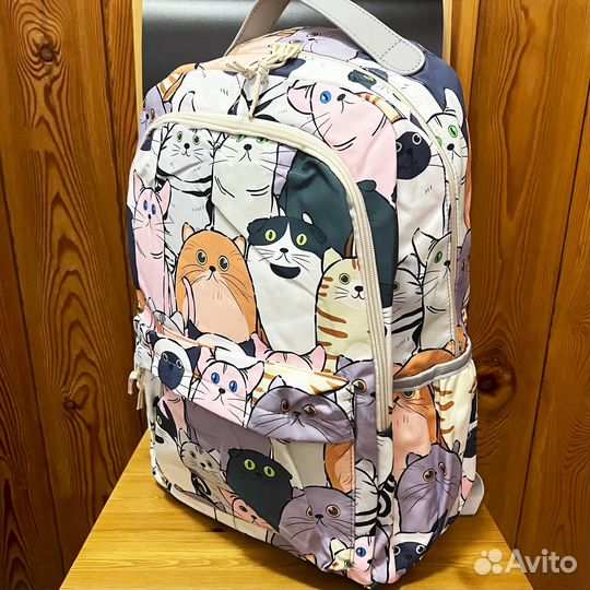 Рюкзак Коты бежевый