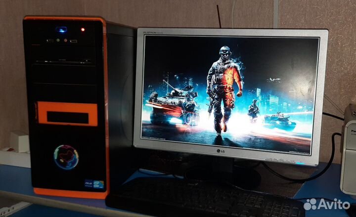 Игровой компьютер intel core i3,4 ядерный
