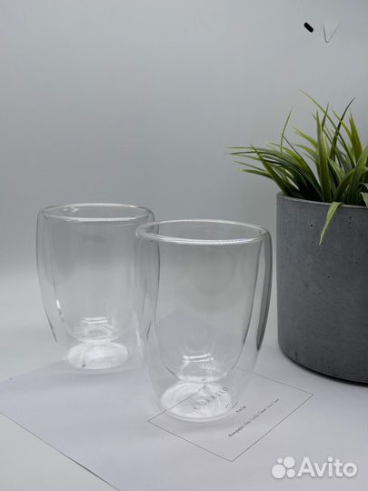 Бокал с двойыми стенками 300 мл