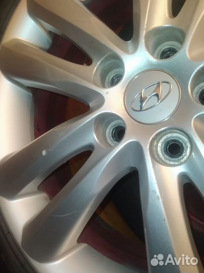 Комплект колёс на Hyundai ix35