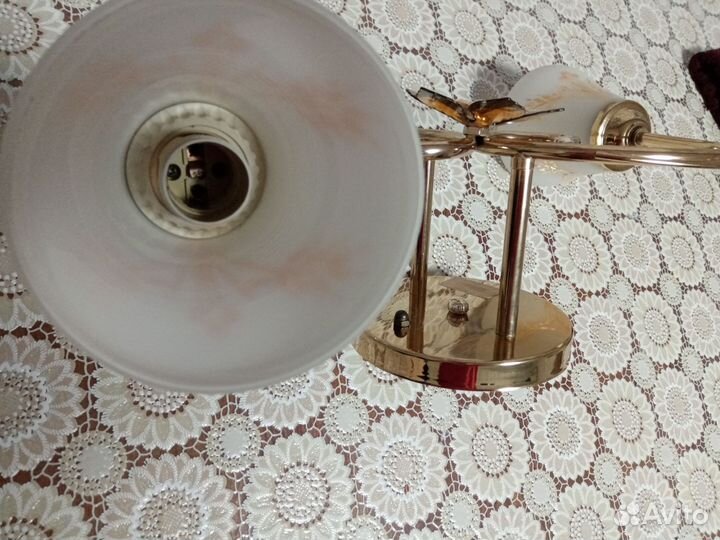 Люстра потолочная двухрожковая