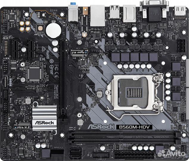 Материнская плата ASRock B560M-HDV R2.0