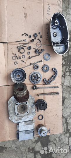 Двигатель 3М-01 на 175 кубов на запчасти