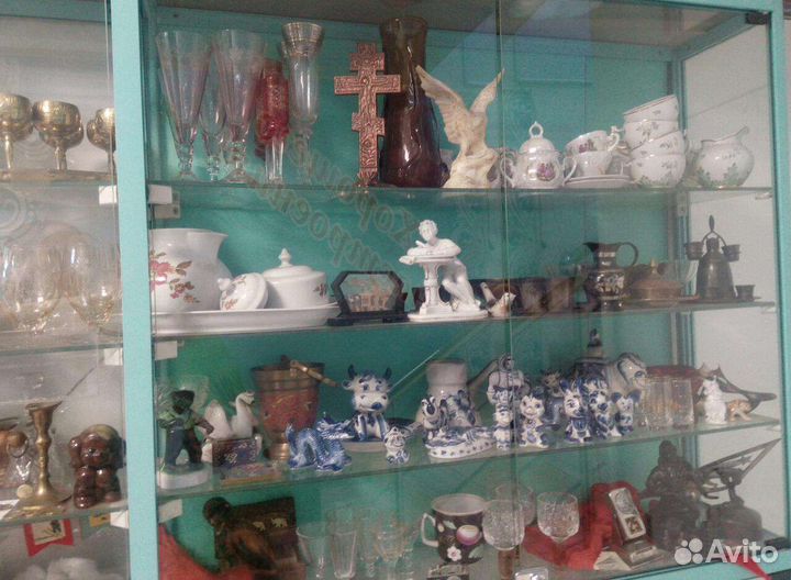 Хрусталь и стекло СССР очень много