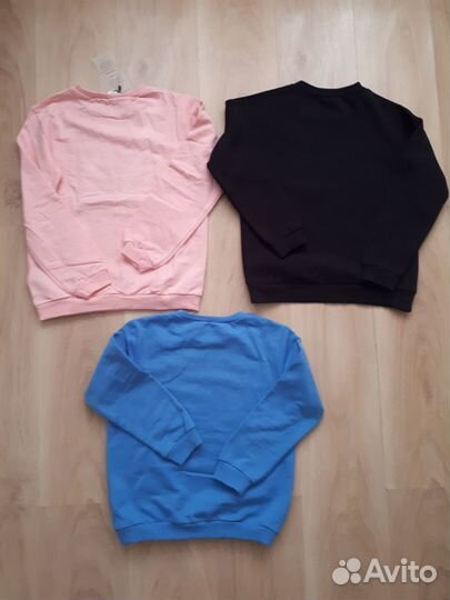 Свитшоты кофты 3шт для девочки Koton новые 140 146