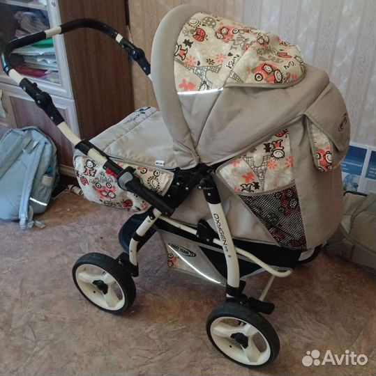 Детская коляска 2 в 1 трансформер AroTeam