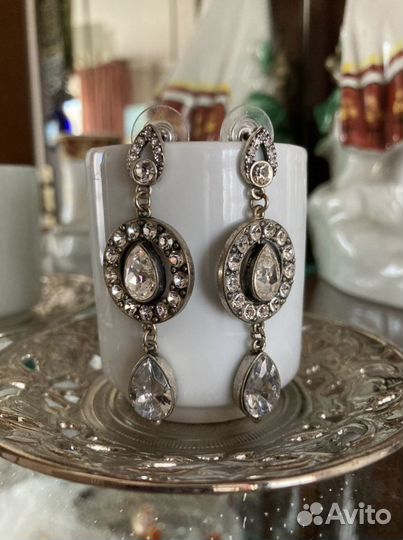 Серебряные серьги