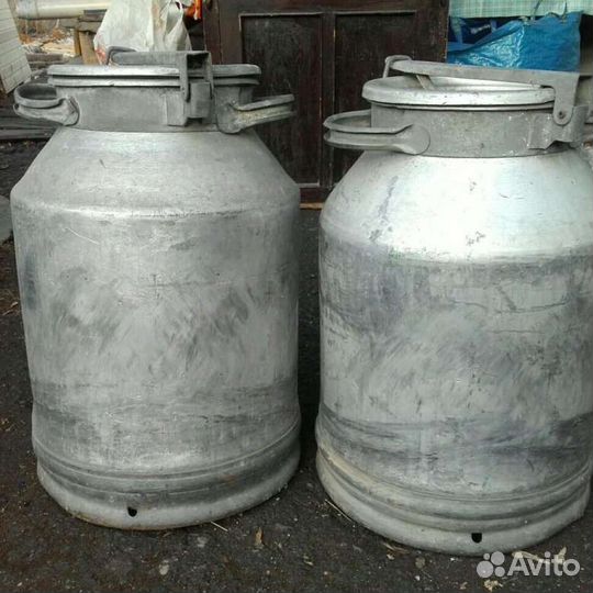 Фляга алюминиевая бу 40л