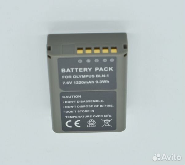 Аккумулятор High Quality BLN-1 для Olympus