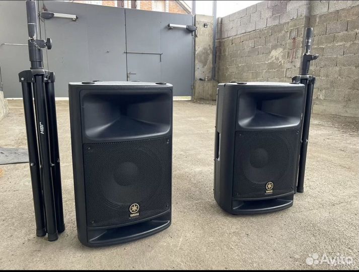 Активные колонки yamaha msr400