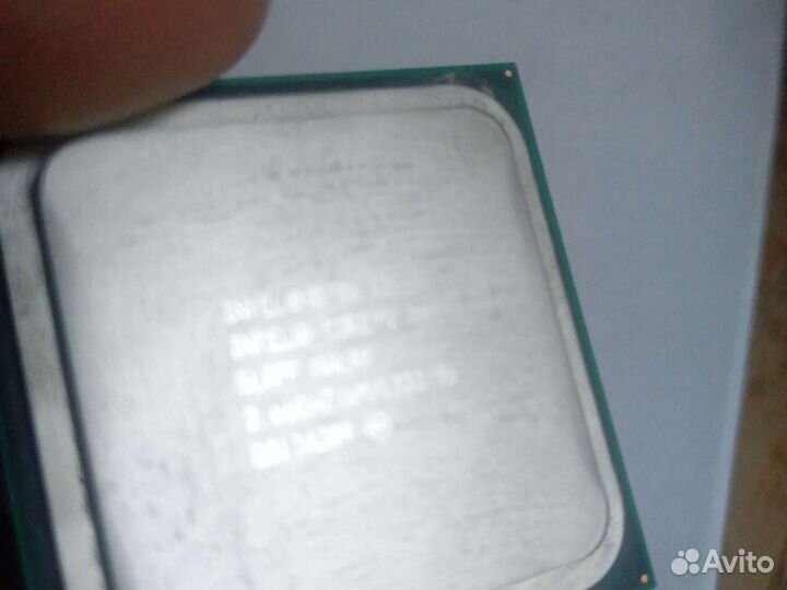 Intel Core 2 Duo E8200,LGA775. И кулер