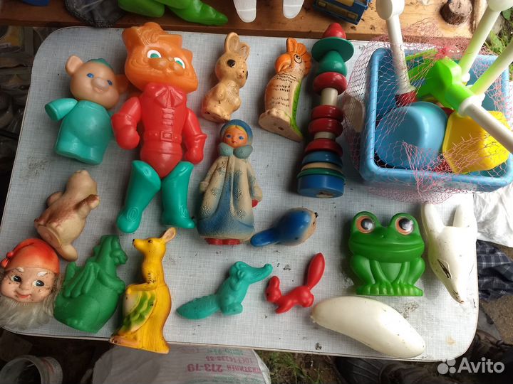 Игрушки СССР пластмассовые,резиновые,надувные