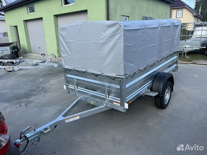 Прицеп оцинк 2.60Х1.35 Увеличенный борт тент 750мм