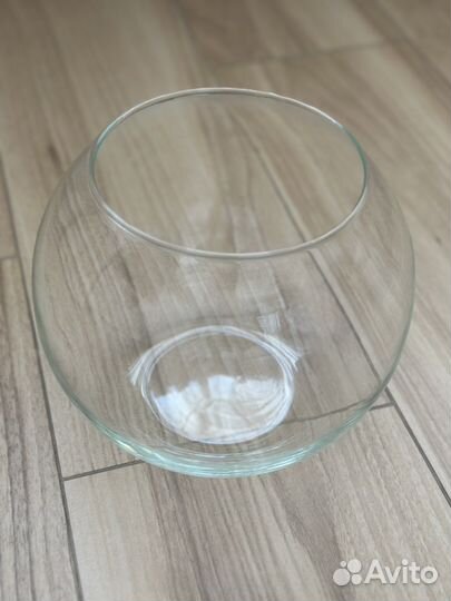 Аквариум декоративный круглый