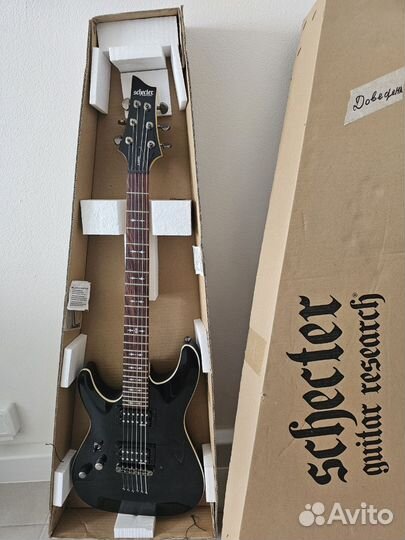 Электро гитара schecter omen-6 BL LH