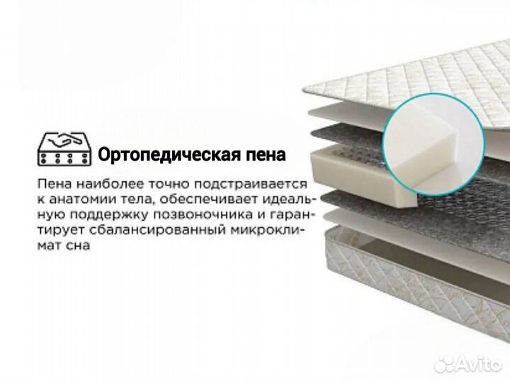 Матрас 140х200, 1400х2000, 120х200, 1600х2000