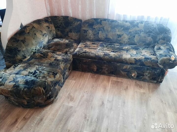 Угловой диван бу