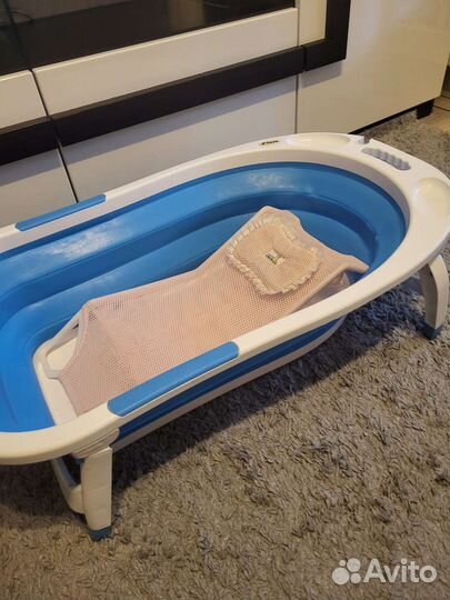 Детская ванночка для купания складная