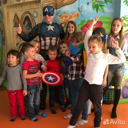 Аниматор Капитан Америка