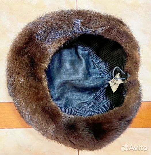 Берет норковый