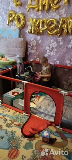 Большой детский манеж