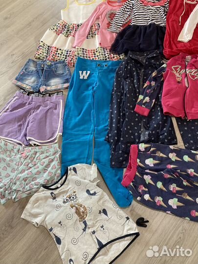 Пакет одежды для девочки 7-8 лет