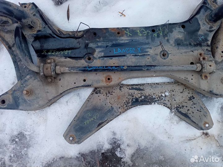 Подрамник всборе перед и зад Mitsubishi Lancer 10