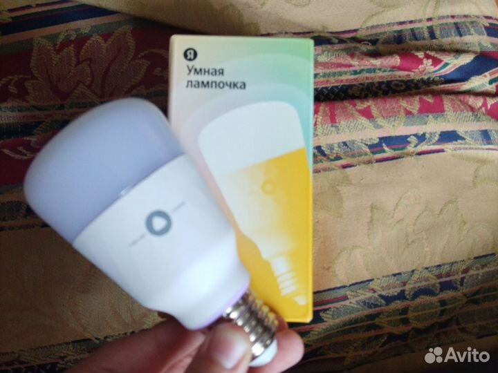 Умная лампочка яндекс е27 разноцветная нерабочая