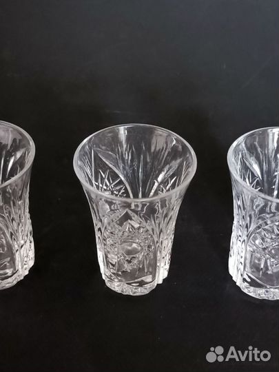 Стопки хрустальные СССР