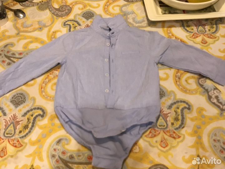 Рубашка zara для мальчика 92