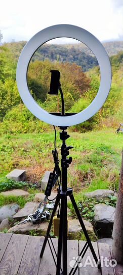 Кольцевая лампа 33 см