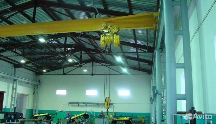 Кран опорный 10.5м с установокой