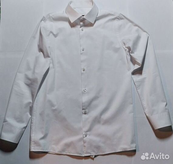 Мужская белая рубашка Vester