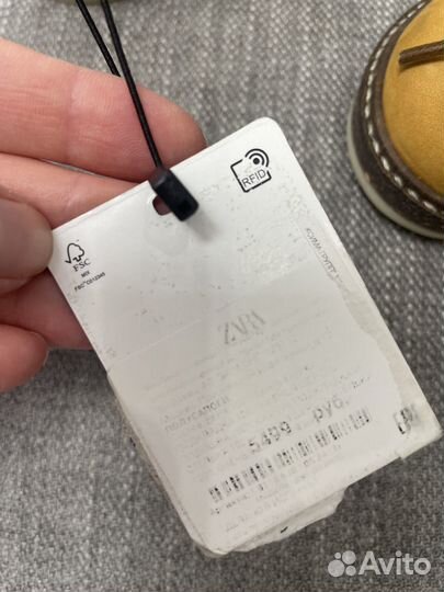 Ботинки zara для мальчика 24