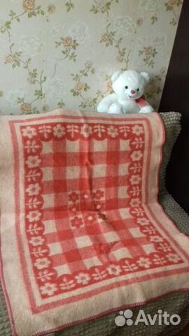 Детское шерстяное одеяло