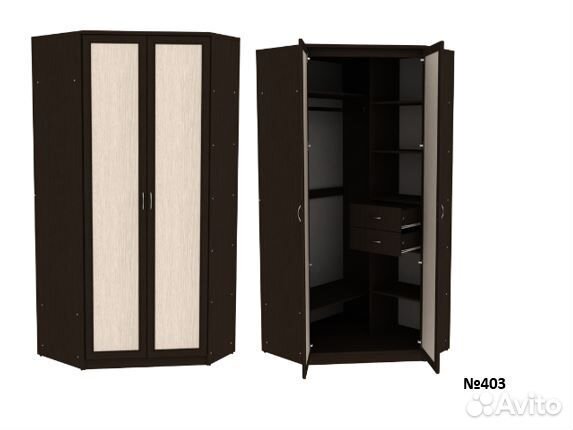 Стенка в гостинную с угловым шкафом