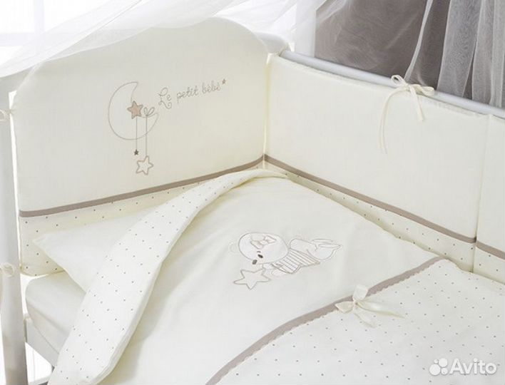 Комплекты perina в детскую кроватку из сатина б/у