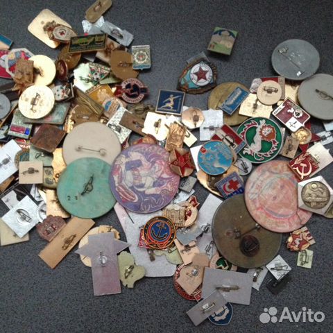 Значки разные