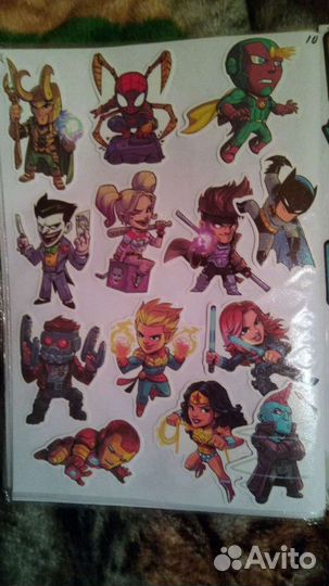 Наклейка, стикеры