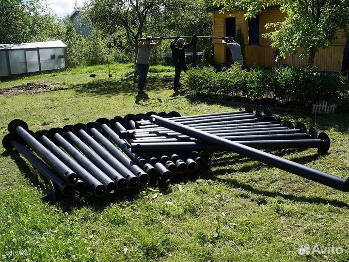 Винтовые сваи