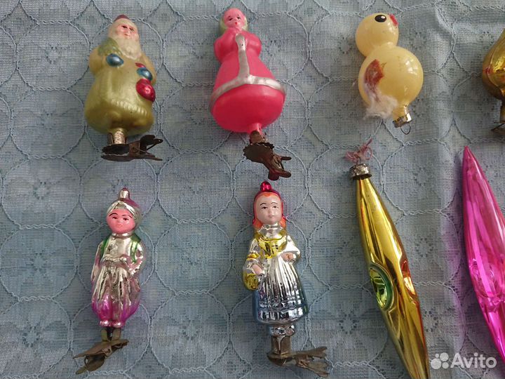 Елочные игрушки СССР