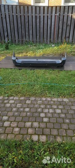 Задний бампер land cruiser 100