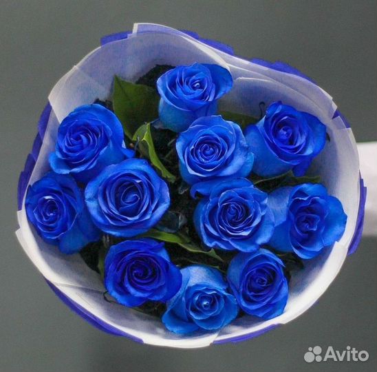 Синие розы с доставкой