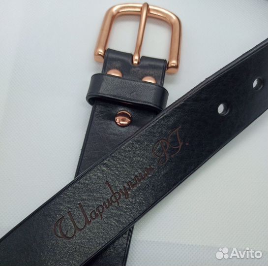 Ремни из натуральной кожи. Ручная работа