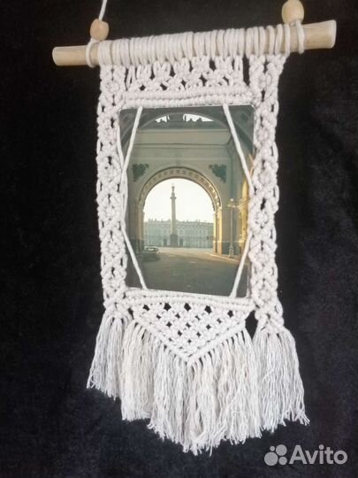 Фоторамка Макраме