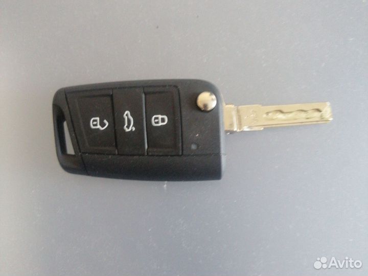 Ключ зажигания Skoda papid