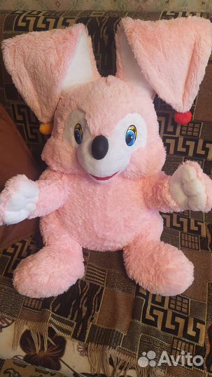 Мягкая игрушка заяц